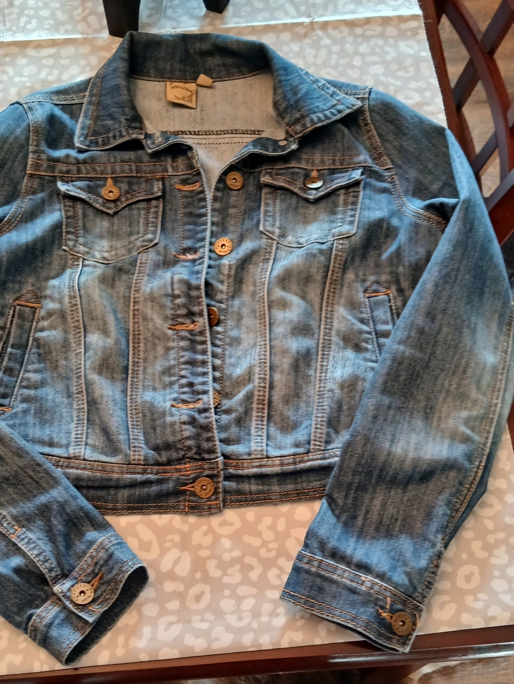 Classic Blue Denim Jacket - Button Front